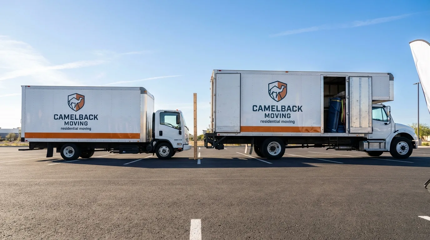 Moving truck size capacity guide in Mechanicsburg